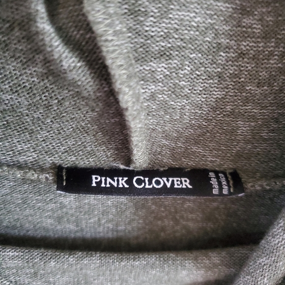 Pink Clover brand cowl neck tunic length shirt Stitch Fix - Picture 3 of 3